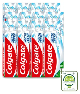 Obrázok produktu pre 12 kusov zubnej pasty Colgate White Teeth - 75 ml - veľké balenie