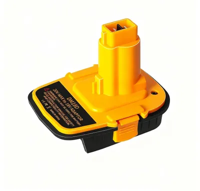 Batterieadapter DM18D mit USB für Dewalt 18V & Milwaukee M18