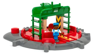 Produktbild von Lok-Drehscheibe mit Kontrollbrücke BRIO 63347600