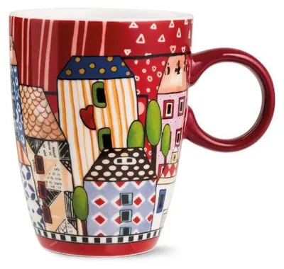 Immagine prodotto di EGAN Tazza "Paese Mio" rosso 430 ml