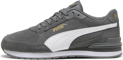 Produktbild von Puma ST Runner v4 SD Uni Sneaker Schuhe Turnschuhe Leder 399665 02 grau, Schuhgröße:41 EU