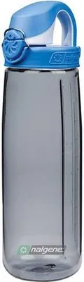 Produktbild von Nalgene Everyday OTF - 0,7 L, grau, Deckel blau-weiss