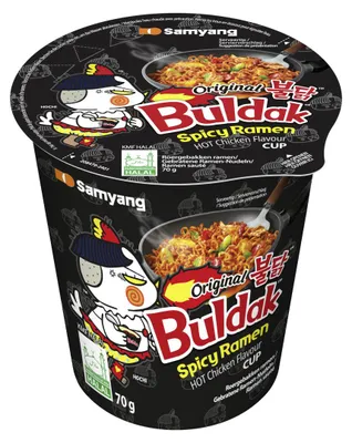 Produktbild von SAMYANG Instant Noodles Hot Chicken 70g
