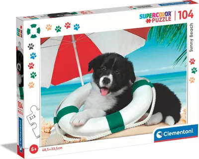 Produktbild von CLEMENTONI Sonnenstrand-Puzzle 104 Teile