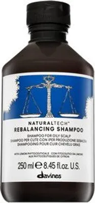 Obrázok produktu pre Davines Natural Tech Rebalancing Shampoo čistiaci šampón na mastnú pokožku hlavy 250 ml