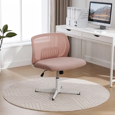 Produktbild von Ergonomischer Bürostuhl ohne Armlehnen – 360° schwenkbar und höhenverstellbar mit Wippfunktion