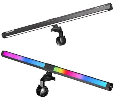 Zdjęcie produktu dla Lampa monitorowa LED 50CM rgb podświetlenie dotykowe dla gracza
