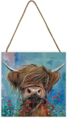 Obrázek produktu pro Julia Pankhurst - Dřevěný blok "Bruce" PM6050 (80 cm x 60 cm) (modrá/hnědá)