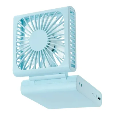 Obrázok produktu pre Prenosný skladací mini ventilátor kompaktné riešenie pre horúce dni 1000 mAh modrá