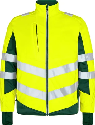 Produktbild von F. Engel Safety Softshelljacke, Gelb/Grün, Gr. XL