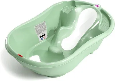 Produktbild von Famanu Babybadewanne ergonomisch mit Antirutschfläche - 0-12 Monate