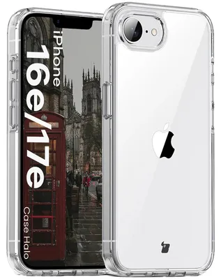 Produktbild von Bizon Case Halo Apple iPhone 16e klar