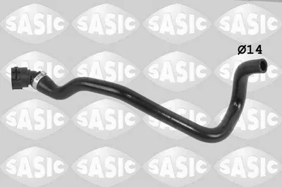 Produktbild von SASIC Kühlerschlauch Wasserschlauch für FIAT QUBO (225) 3400233