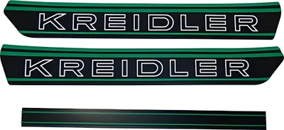 Immagine prodotto di Set di adesivi serbatoio benzina per Kreidler nero/verde