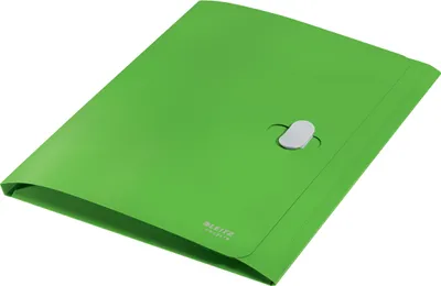 Produktbild von Dokumentenmappe Recycle A4 PP grün Packung mit 10 Stück