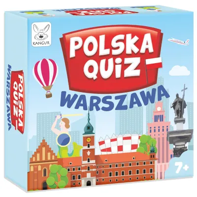 Produktbild von Gra karciana Quiz Warszawa wiedza o stolicy Polska
