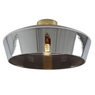 Produktbild von Olucia - MANUS - Deckenleuchte - Gold / Grau