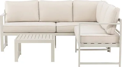 Produktbild von Salvador 1 Ecksofa, 1 Couchtisch beige.