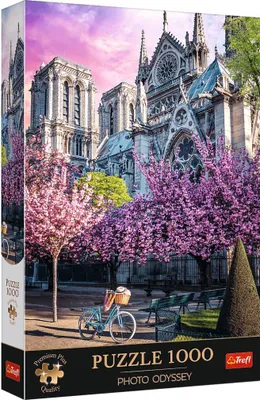 Zdjęcie produktu dla Trefl Premium Plus Quality 1000 el. Photo Odyssey: Katedra Notre-Dame w Paryżu, 1000 szt., Artystyczny
