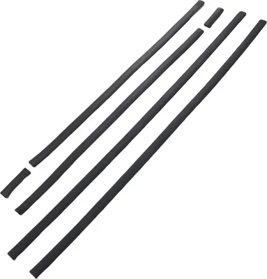 Produktbild von 6 Stück Autodach-Tropfseitenleisten reduzieren Windgeräusche, wetterfester Gummi, einfache Installation, 75551–35080, 75552–35070