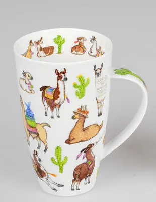 Produktbild von Dunoon Becher Teetasse Kaffeetasse Henley Llamarama
