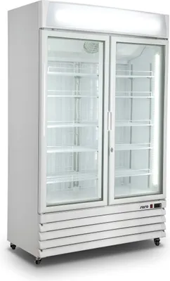 Produktbild von SARO Kühlschrank mit 2 Glastüren - weiß, Modell G 885