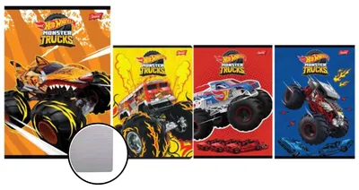 Produktbild von HOT WHEELS Notizbuch A5 16k. zweizeilig Farbe Unipap
