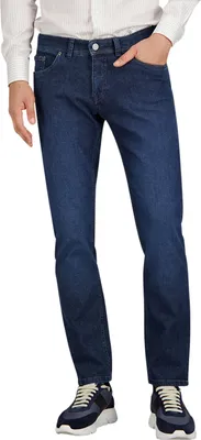 Produktbild von Gardeur Hose blau einfarbig Baumwolle