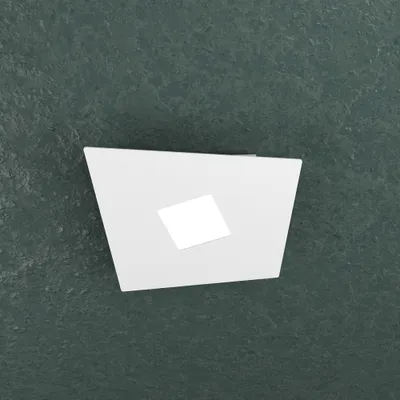 Zdjęcie produktu dla Nowoczesna lampa sufitowa Notes Metal White 1 Light Gx53 24Cm