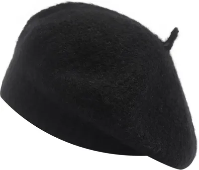 Immagine prodotto di Berretto a berretto in maglia, colore nero, per donna