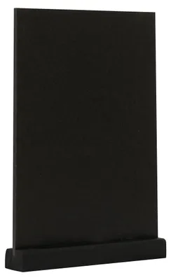 Produktbild von EUROPEL Kreidetafel Tischaufsteller A4, doppelseitig, Kiefernholz, für Marker
