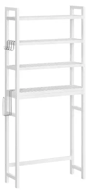 Produktbild von Toilettenständer aus Bambus – Badezimmer-Organizer – Aufbewahrungsregal – 26 x 63 x 185 cm