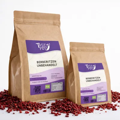 Produktbild von Tasty Pott Berberitzen getrocknet - im Beutel - 3 Beutel