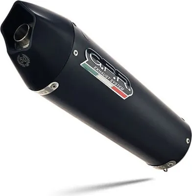 Produktbild von GPR GPE Jubiläums schwarze Slip-On Auspuffanlage Titan für Ducati Hypermotard 796