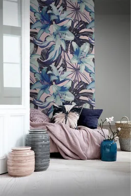 Produktbild von Coloray Fototapete 312x219 cm Latextapete Magicstick - Rose Floral.