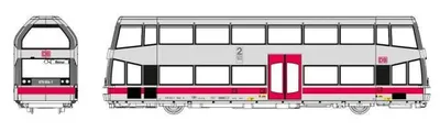 Produktbild von KRES 1:87 BR 670 Doppelstock-Schienenbus, 670 004-1, Ep. V DB