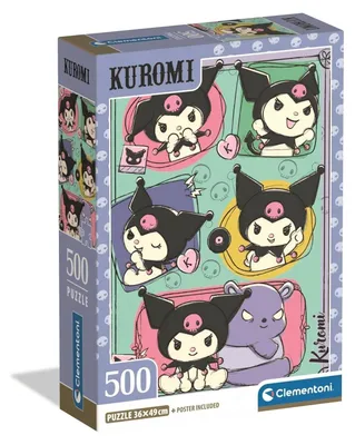 Immagine prodotto di 500-piece puzzle - Clementoni - Kuromi - Children's puzzle - Ages 8+