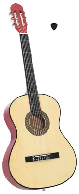 Immagine prodotto di vidaXL Chitarra classica per principianti 4/4 39" in legno di tiglio