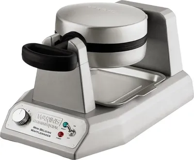 Produktbild von Waring Mini Belgisches Waffeleisen WMB400XCE -  bis zu 100 belgische Waffeln, 240 V