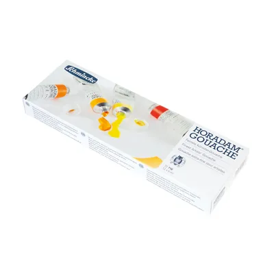 HORADAM GOUACHE Metallkasten mit 12 x 5 ml Schmincke 72 716 097