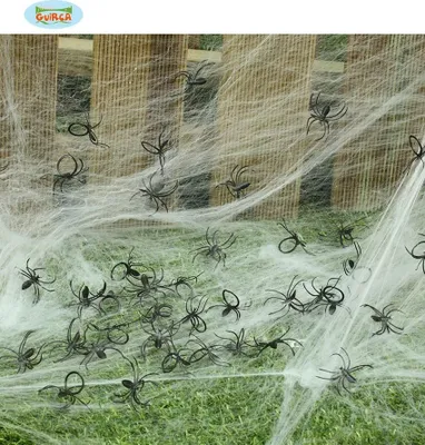 Image de Halloween Décoration Araignées Figures Animales Effrayantes Accessoires de Fête Arachnides Noires Décoration Pour Événements Et Manifestations Effrayants, Couleur : Noir