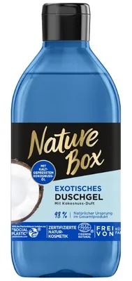 Produktbild von Nature Box Exotic Shower Gel with Coconut Scent 250ml