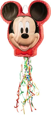 Obrázek produktu pro Piňata MICKEY MOUSE -  51x46,5x8 cm - tahací