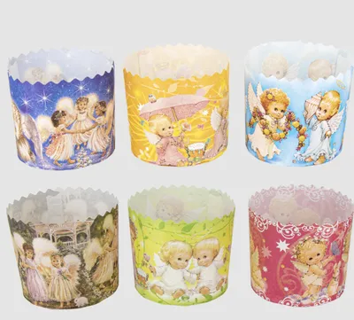 Produktbild von Backform für Osterkuchen 5er Set ENGEL D-9cm