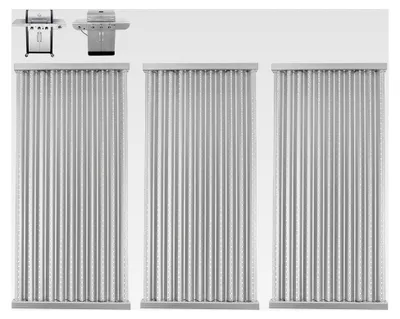 Produktbild von Emitterplatten/Grillroste für Charbroil Grill 3 Brenner (gestanzter Edelstahlstrahler)