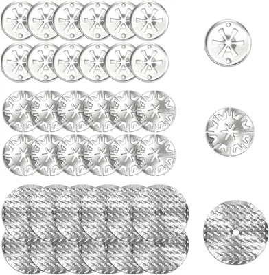 Obrázek produktu pro Podložky, průměry 31 mm a 51 mm, 36 kusů, pro opravy