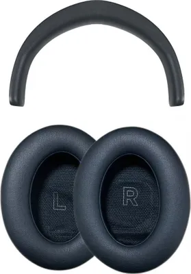 Produktbild von INF Ohrpolster und Kopfbügelkissen für Bose QC Ultra Schwarz