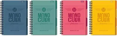 Zdjęcie produktu dla Kołozeszyt B5 96 kartek w kratkę Monocolor