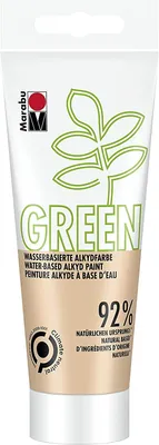 Immagine prodotto di Marabu Verde Vernice alchidica all'acqua albicocca Tubo da 100 ml