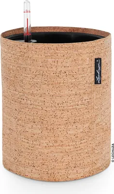 Produktbild von LECHUZA-Pflanzgefäß Trendcover 23 Cork Light Natural | Pflanzgefäß mit Bewässerungssystem und Pflanzeinsatz | Kork-Oberfläche | Ø 23 x 26,5 cm | 14180
